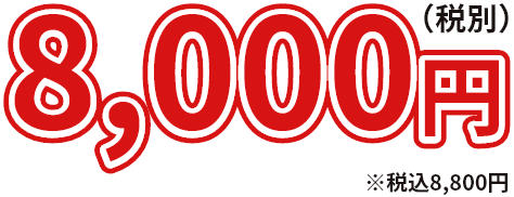 8,000円